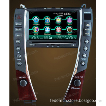 7" in-Dash Car Auto Part Stereo System DVD Player GPS Navigation for Lexus Es Series+FM/Am RDS+Bluetooth+Games